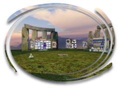 Screenshot of the Stonehenge theme